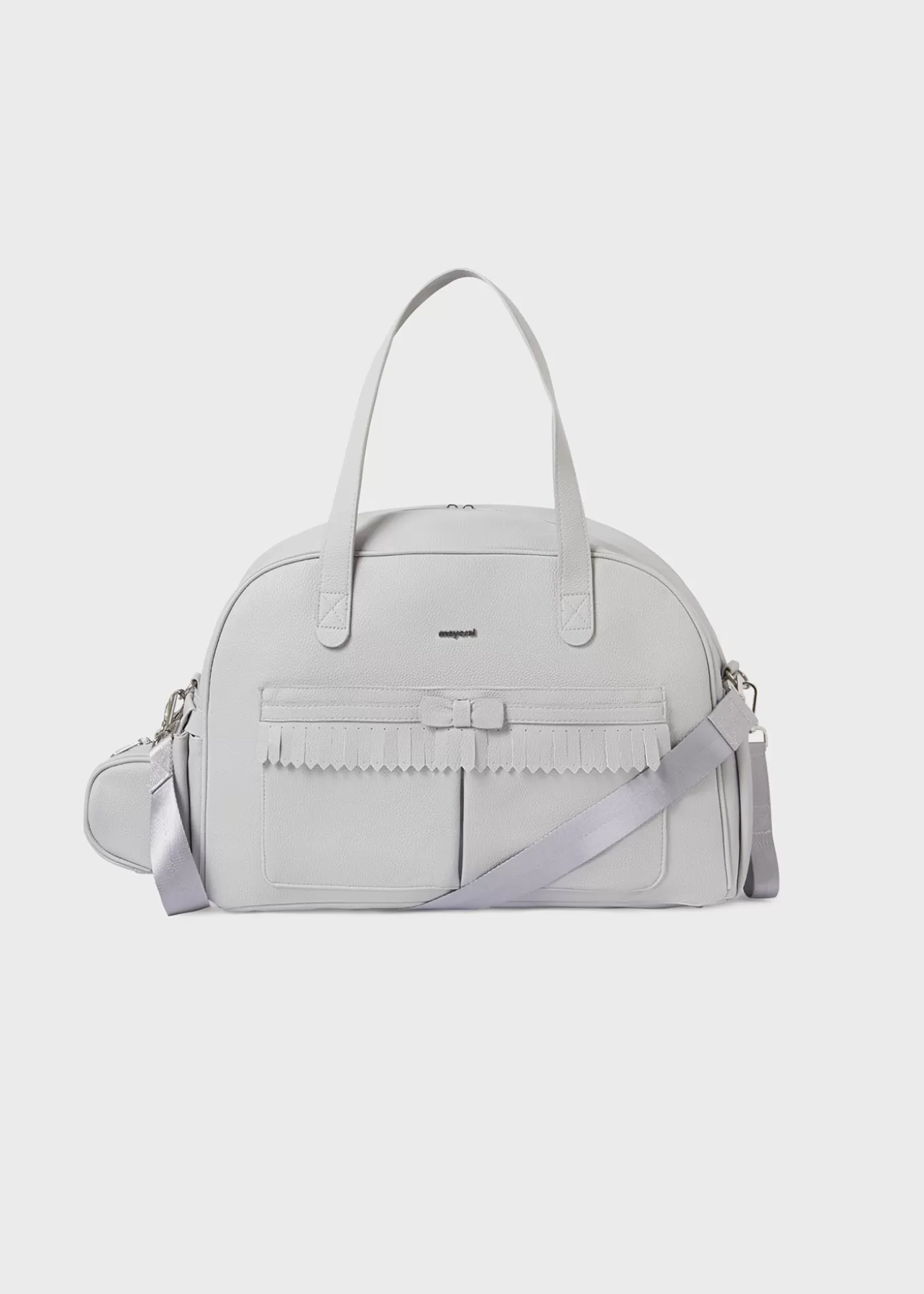 Bolsos De Maternidad^Mayoral Bolso maternidad flecos bebé Gris