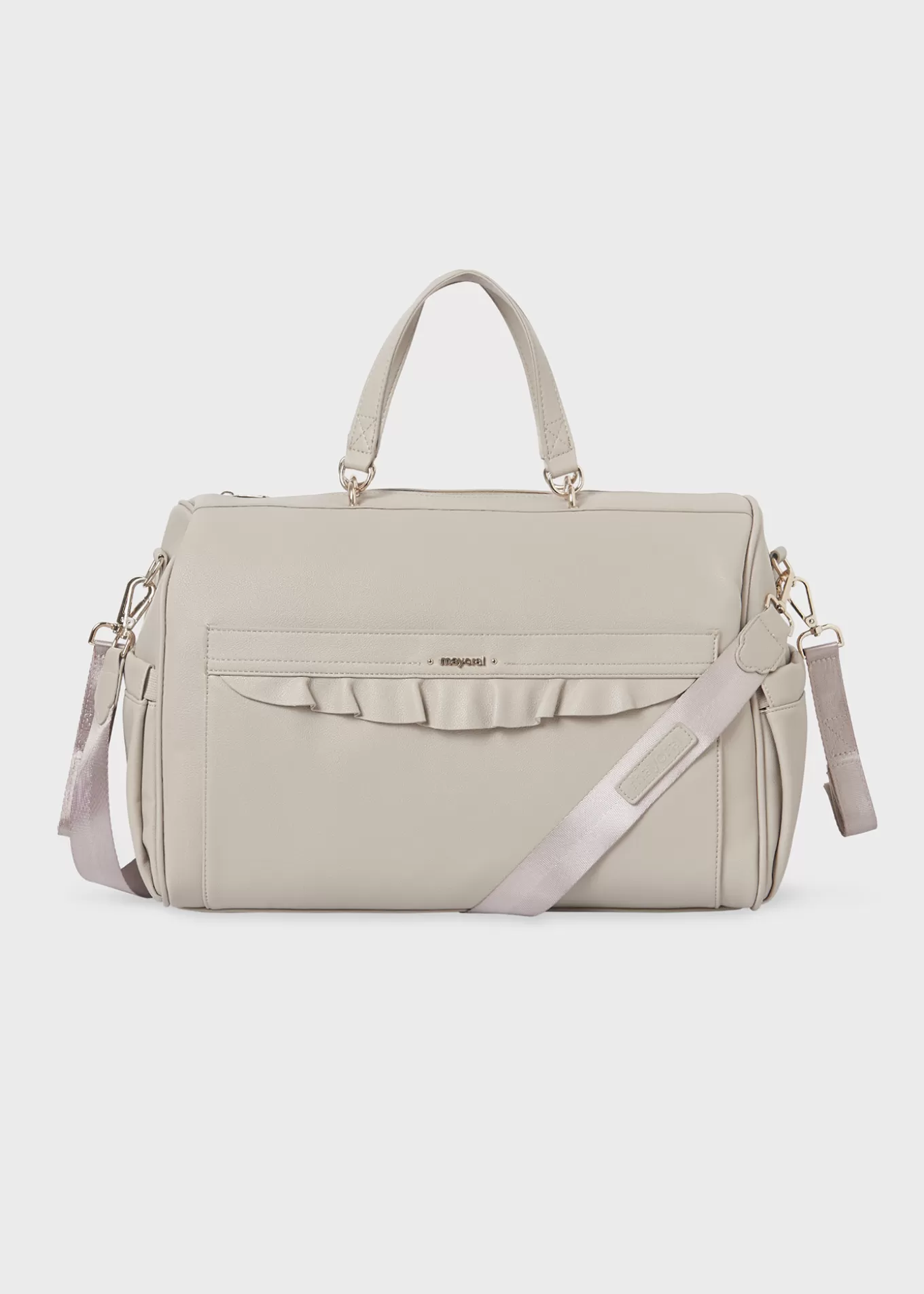 Bolsos De Maternidad^Mayoral Bolso maternidad volante bebé Topo