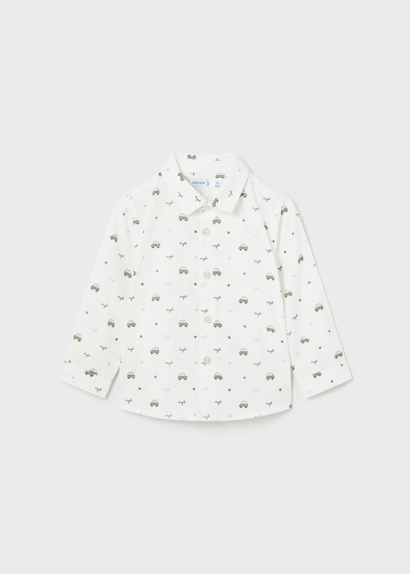 Camisas Y Blusas^Mayoral Camisa mini estampado bebé Nata