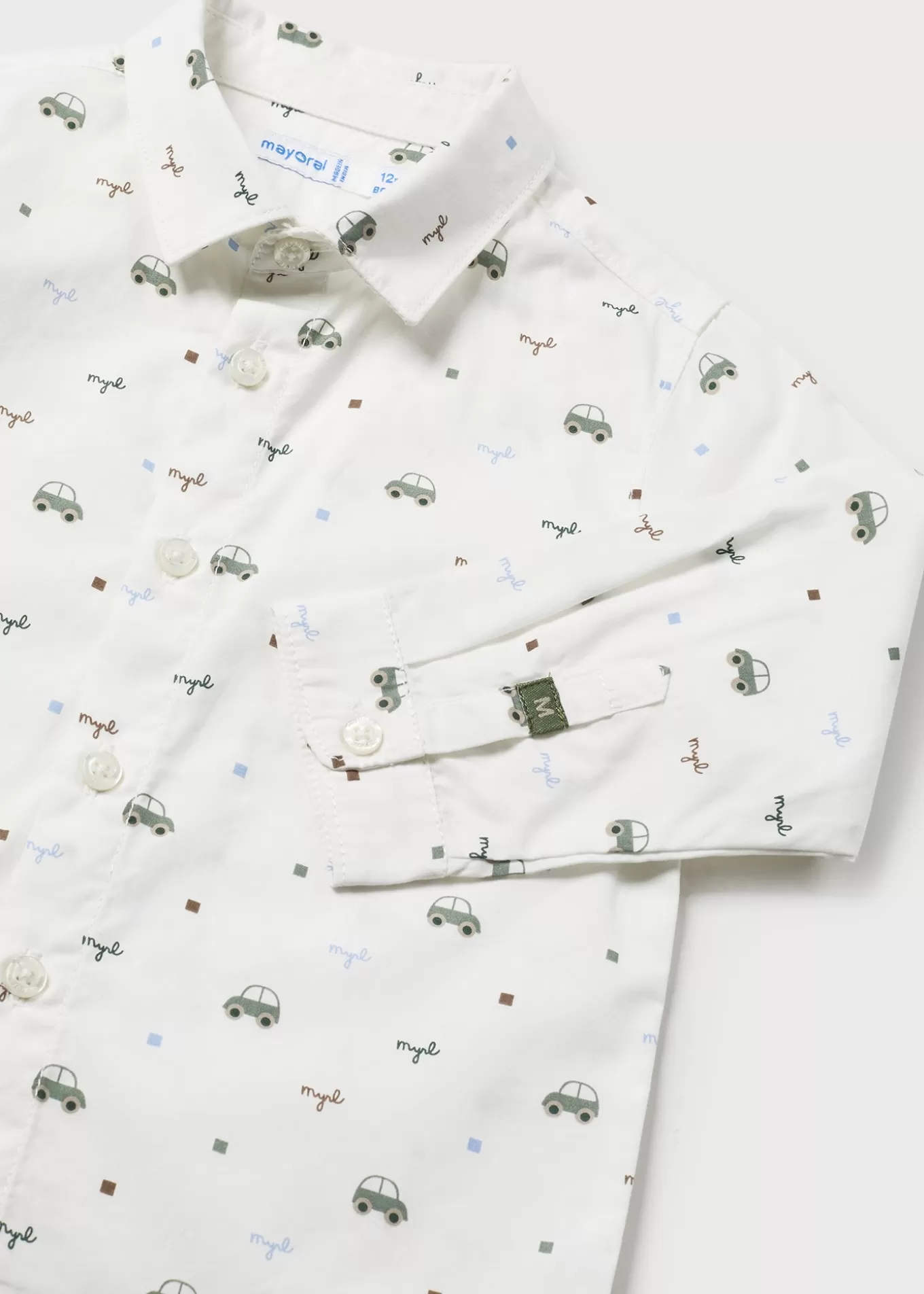 Camisas Y Blusas^Mayoral Camisa mini estampado bebé Nata