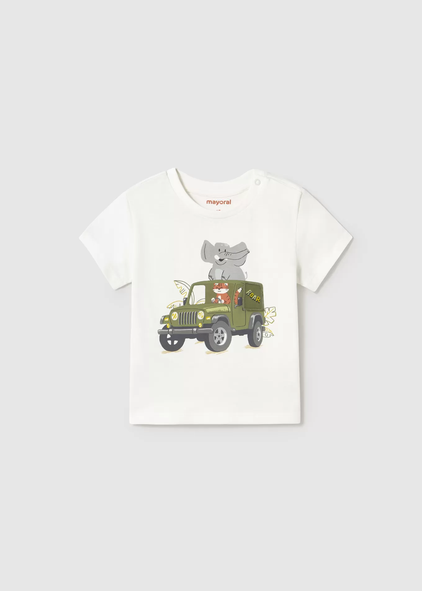 Bodies Y Camisetas^Mayoral Camiseta safari bebé Nata