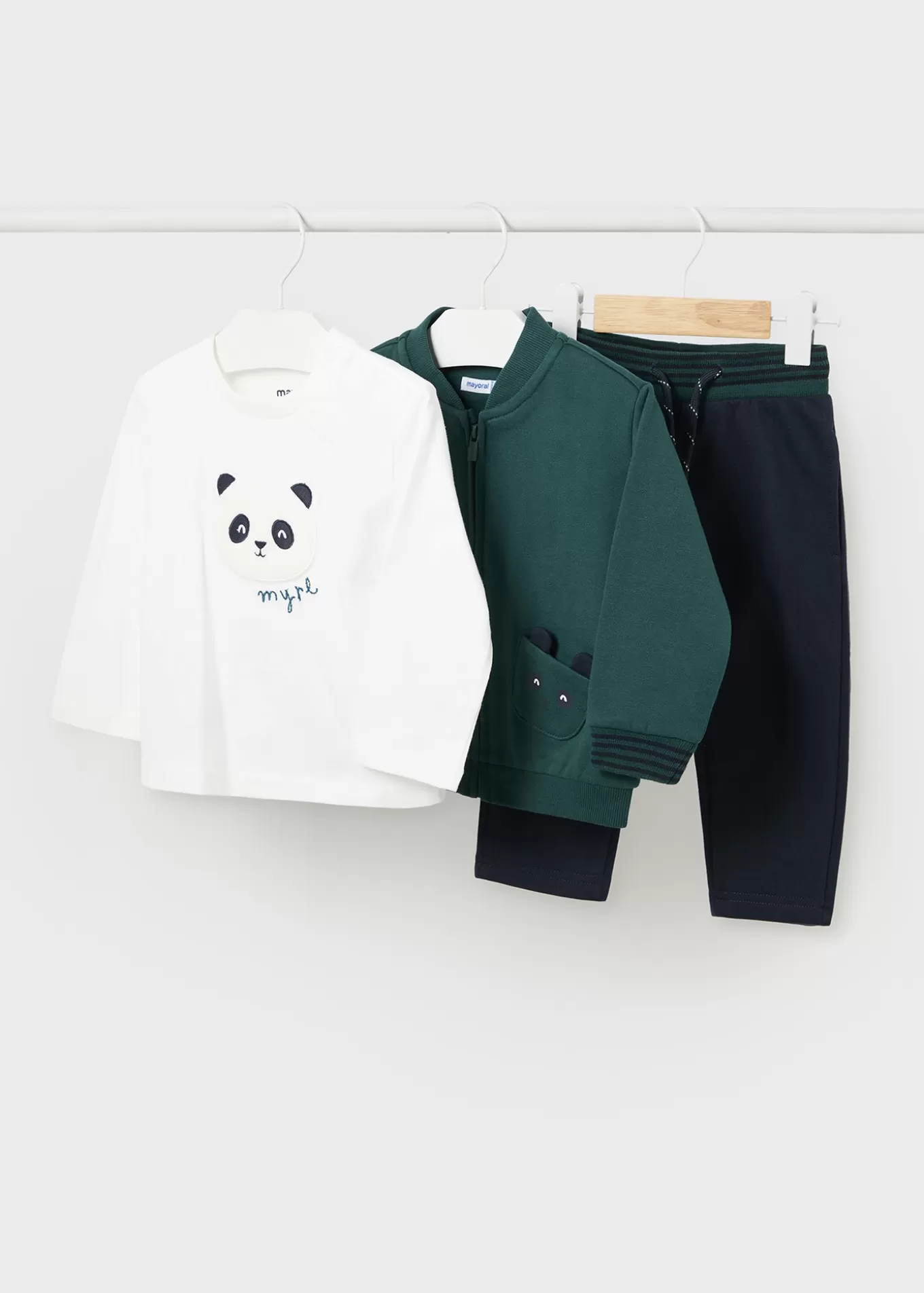 Chándals^Mayoral Chándal con camiseta panda bebé Jade