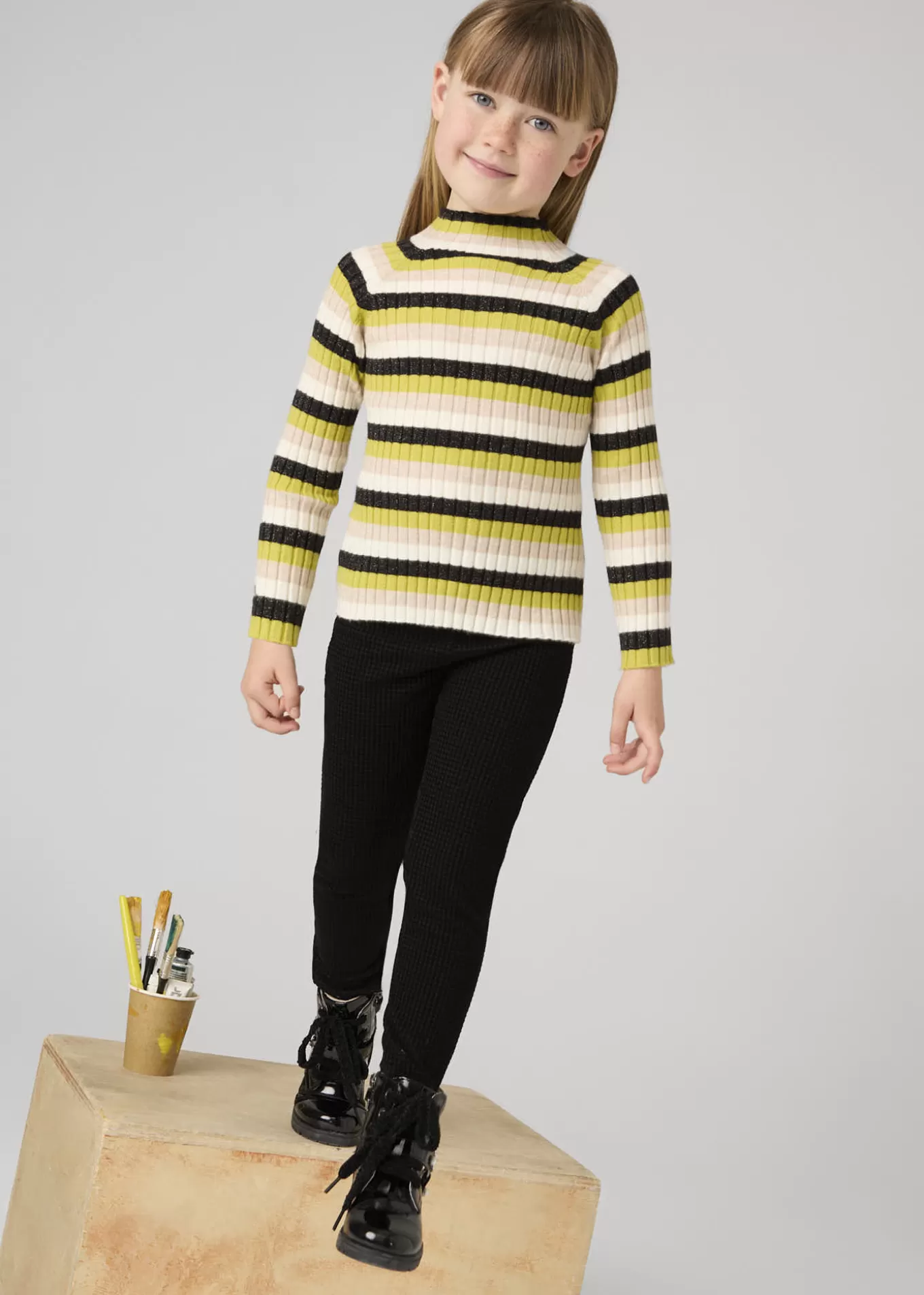 Pantalones Y Faldas^Mayoral Legging fantasía niña Negro