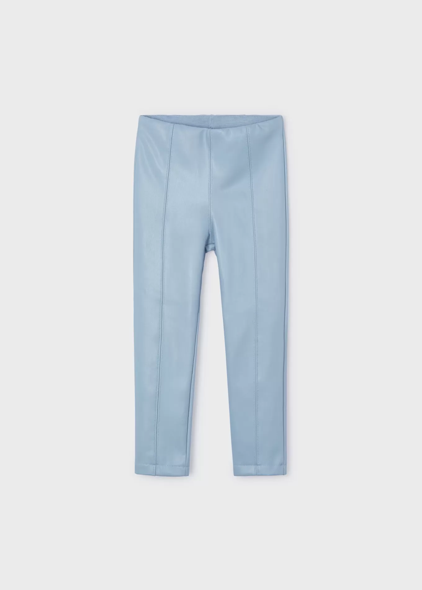 Pantalones Y Faldas^Mayoral Legging polipiel niña Celeste