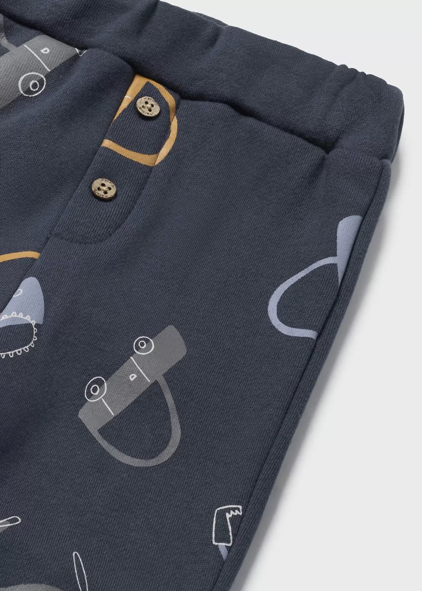 Pantalones Y Petos^Mayoral Pantalón deportivo estampado bebé Petróleo