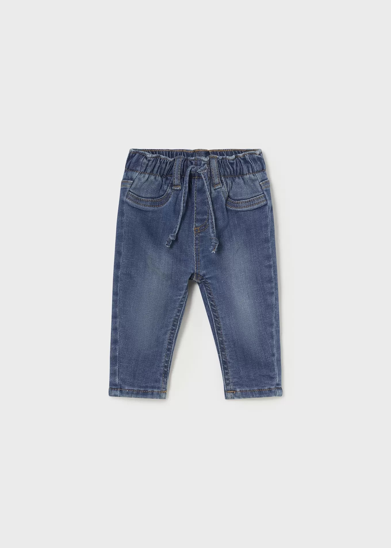 Pantalones Y Petos^Mayoral Pantalón vaquero básico recién nacido Blue