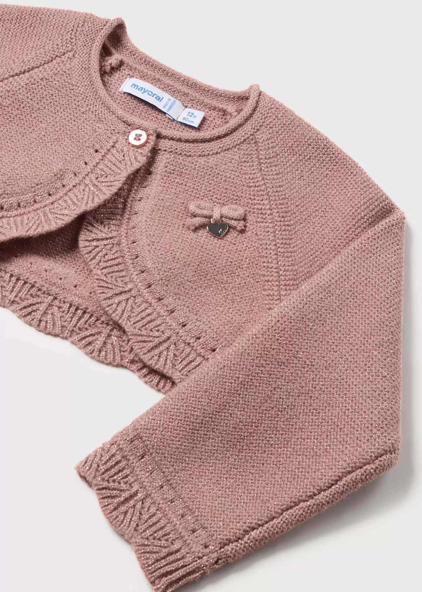 Rebecas^Mayoral Rebeca tricot básica bebé Maquillaje