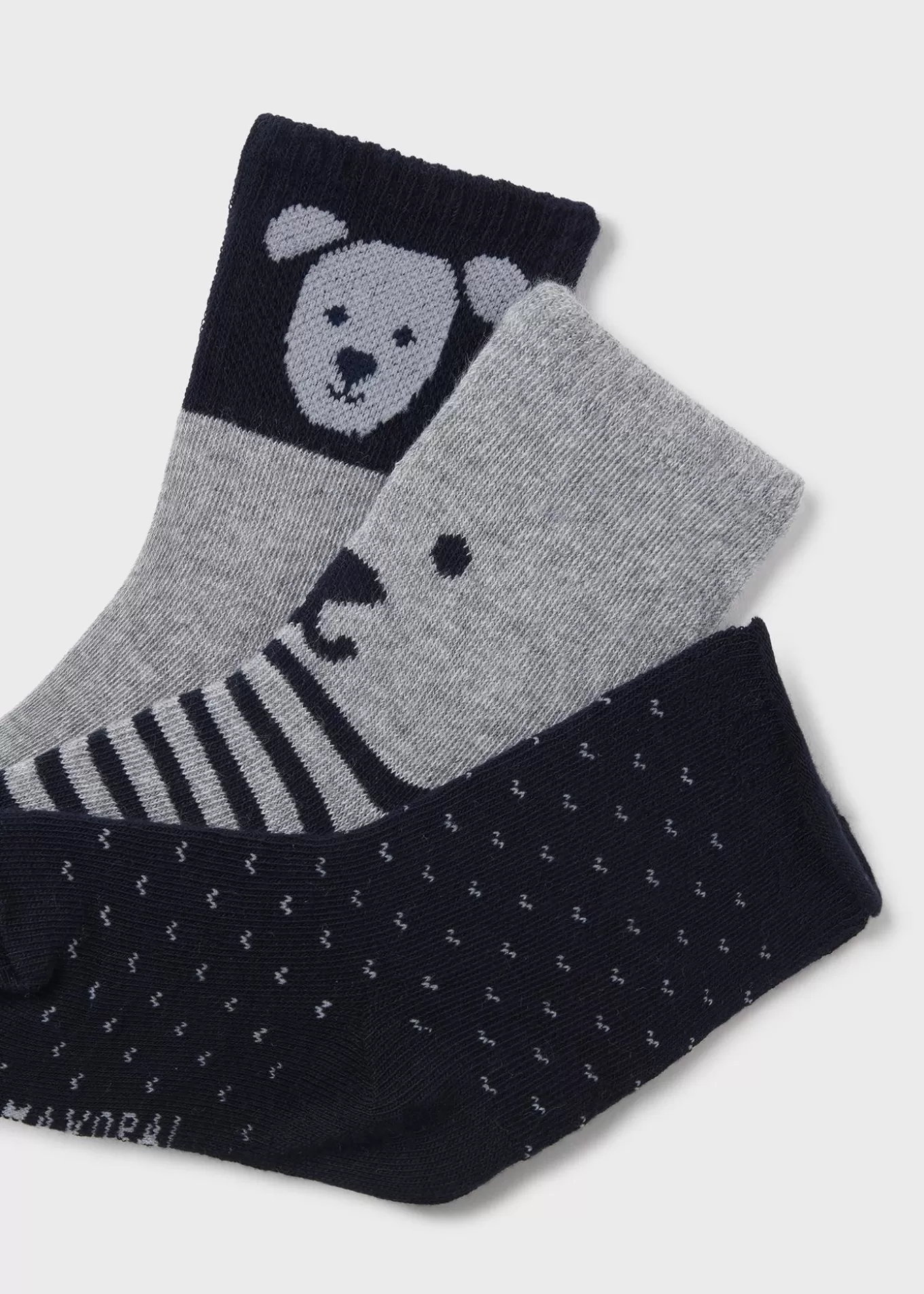 Accesorios Y Complementos^Mayoral Set 3 calcetines perrito bebé Marino