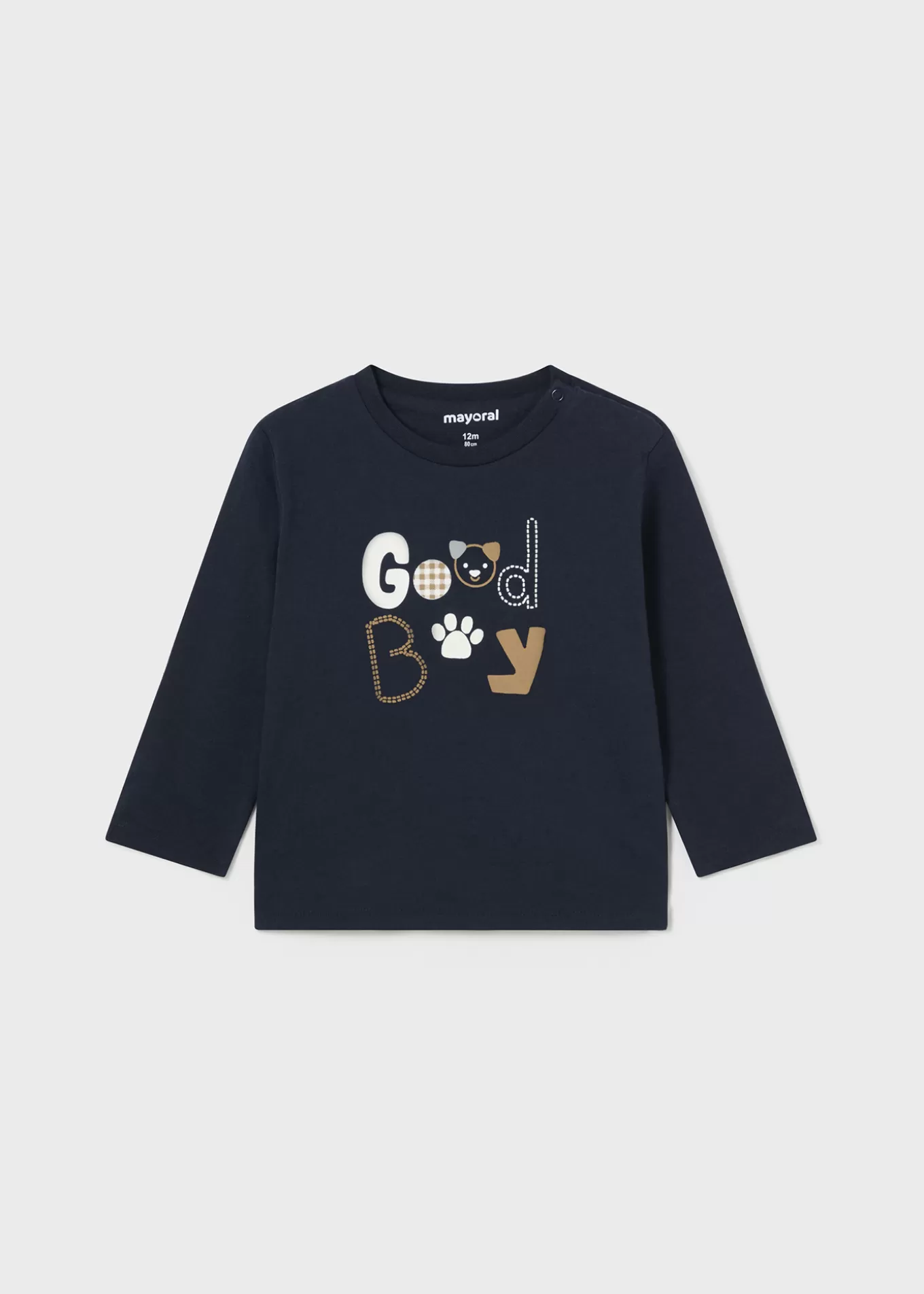 Bodies Y Camisetas^Mayoral Set 2 camisetas perro bebé Cenizavigoré