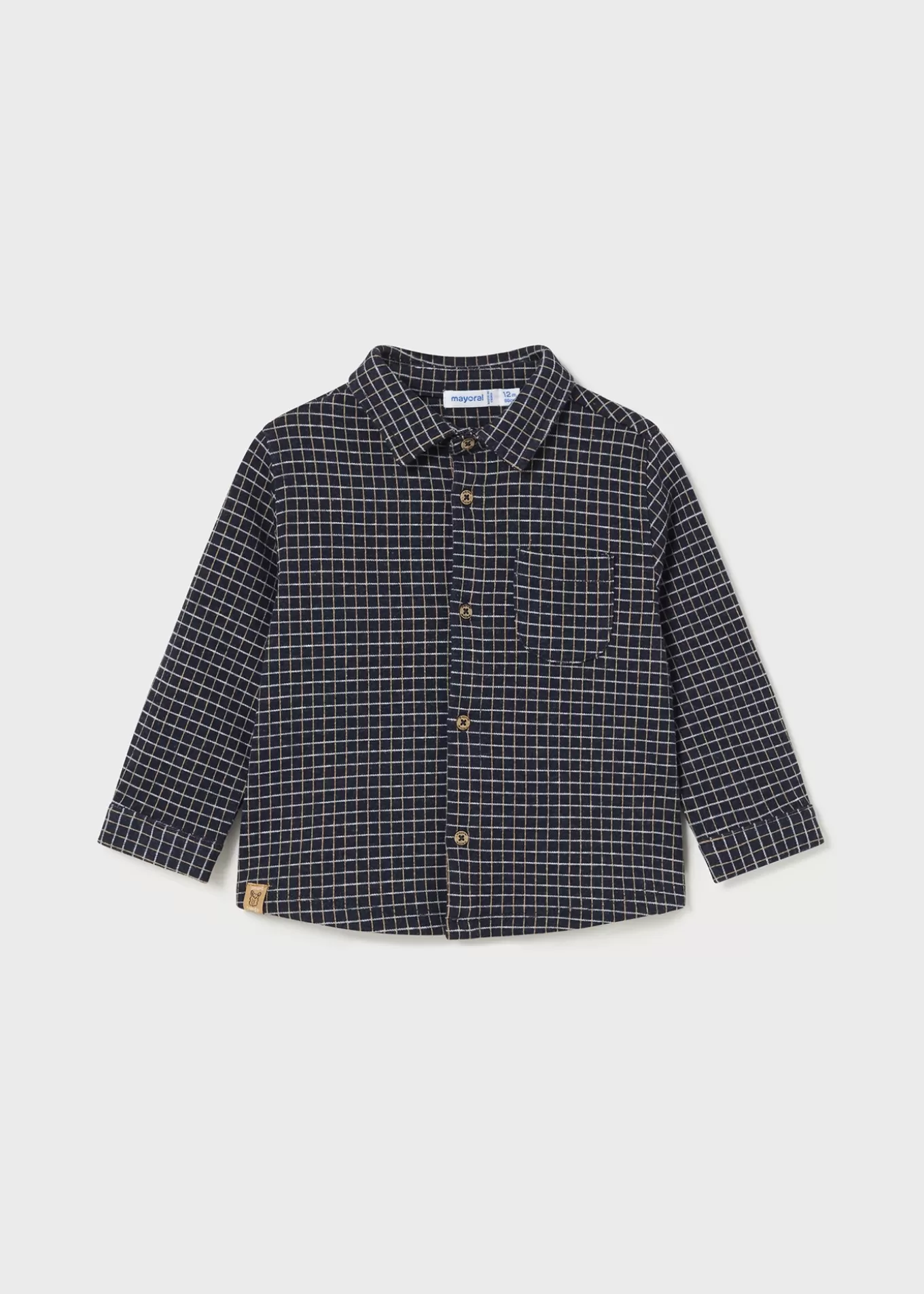 Camisas Y Blusas^Mayoral Sobrecamisa jacquard bebé Marino