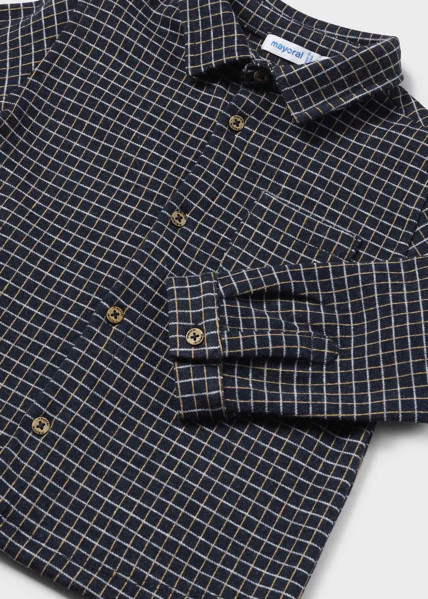 Camisas Y Blusas^Mayoral Sobrecamisa jacquard bebé Marino