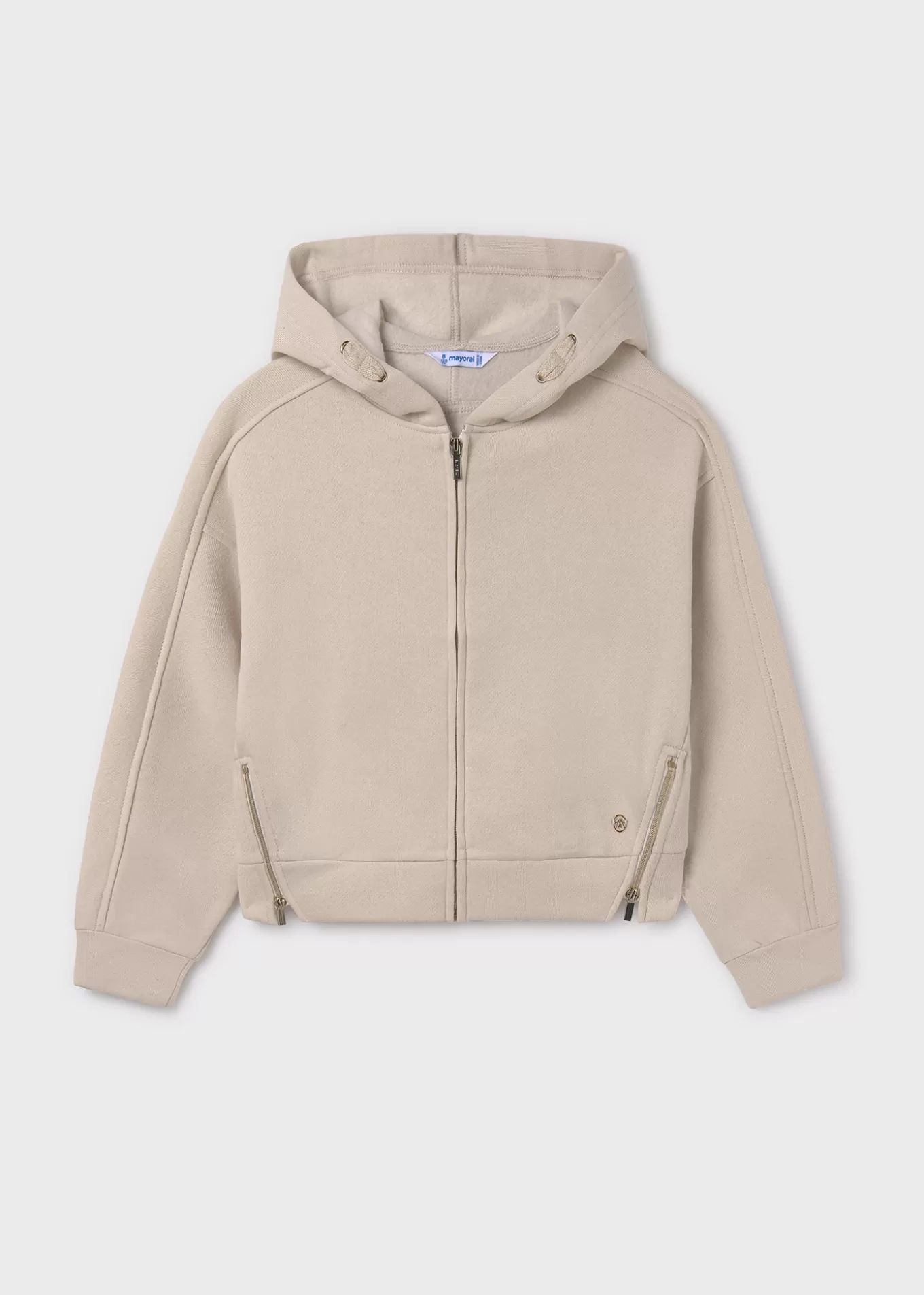Jerséis Y Sudaderas^Mayoral Sudadera aberturas cremalleras chica Piedra